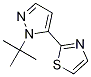 2-(1-tert-butyl-1H-pyrazol-5-yl)thiazole CAS#: 1269291-71-5