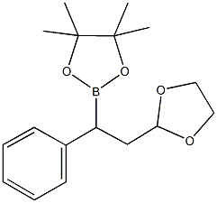 2-(1,3-Dioxolan-2-yl)-1-phenylethylboronic acid pinacol ester CAS#: 1073355-24-4