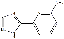 2-(1H-1,2,4-Triazol-5-yl)pyriMidin-4-aMine CAS#: 1250626-84-6