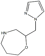 2-(1H-pyrazol-1-ylmethyl)-1,4-oxazepane(SALTDATA: FREE) CAS#: 1256643-06-7