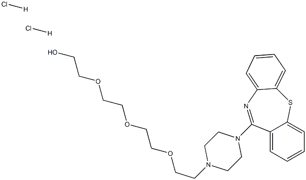 2-(2-(2-(2-(4-(Dibenzo[b,f][1,4]thiazepin-11-yl)piperazin-1-yl)ethoxy)ethoxy)ethoxy)ethanol dihydrochloride CAS#: 1356906-17-6