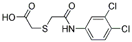 2-([2-(3,4-DICHLOROANILINO)-2-OXOETHYL]SULFANYL)ACETIC ACID CAS#: 70648-81-6