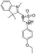 2-[2-[(4-ethoxyphenyl)amino]vinyl]-1,3,3-trimethyl-3H-indolium hydrogen sulphate CAS#: 70353-84-3