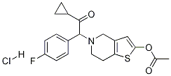 2-[2-(Acetyloxy)-6,7-dihydrothieno[3,2-c]pyridin-5(4H)-yl]-1-cyclopropyl-2-(4-fluorophenyl)ethanone Hydrochloride CAS#: 1391053-98-7