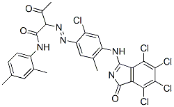 2-[[2-Chloro-5-methyl-4-[(1-oxo-4,5,6,7-tetrachloro-1H-isoindol-3-yl)amino]phenyl]azo]-3-oxo-N-(2,4-dimethylphenyl)butanamide CAS#: 70647-29-9