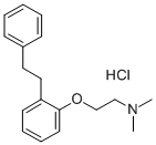 2-(2-Dimethylaminoethoxy)bibenzyl hydrochloride CAS#: 72284-40-3