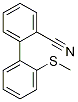 2-[2-(Methylsulfanyl)phenyl]benzonitrile CAS#: 1352318-41-2