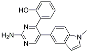 2-(2-aMino-5-(1-Methyl-1H-indol-5-yl)pyriMidin-4-yl)phenol CAS#: 1289141-77-0
