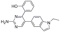2-(2-aMino-5-(1-ethyl-1H-indol-5-yl)pyriMidin-4-yl)phenol CAS#: 1289141-75-8