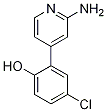 2-(2-aMinopyridin-4-yl)-4-chlorophenol CAS#: 1235406-61-7