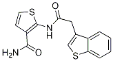 2-(2-(benzo[b]thiophen-3-yl)acetaMido)thiophene-3-carboxaMide CAS#: 1246072-89-8