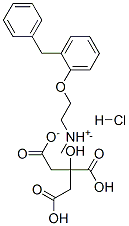 [2-(2-benzylphenoxy)ethyl]dimethylammonium dihydrogen citrate hydrochloride CAS#: 71720-57-5