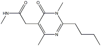 2-(2-butyl-4-hydroxy-6-MethylpyriMidin-5-yl)-N,N-diMethylacetaMide CAS#: 1315478-13-7