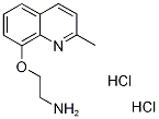 2-[(2-methyl-8-quinolinyl)oxy]ethanamine(SALTDATA: 2.2HCl 0.7H2O) CAS#: 1094492-24-6