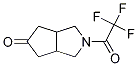 2-(2,2,2-Trifluoro-acetyl)-hexahydro-cyclopenta[c]pyrrol-5-one CAS#: 1263280-07-4