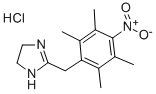 2-(2,3,5,6-Tetramethyl-4-nitrobenzyl)imidazoline hydrochloride CAS#: 72649-98-0