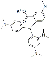 2-[[2,4-Bis(dimethylamino)phenyl][4-(dimethylamino)phenyl]methyl]-5-(dimethylamino)benzoic acid potassium salt CAS#: 70624-19-0