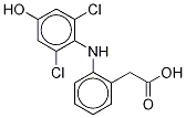 2-[(2,6-Dichloro-4-hydroxyphenyl)amino](benzene-13C6)acetic Acid CAS#: 1189656-64-1