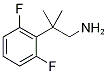 2-(2,6-Difluorophenyl)-2-methylpropan-1-amine CAS#: 1216581-83-7