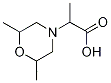 2-[(2R,6S)-2,6-dimethylmorpholin-4-yl]propanoic acid(SALTDATA: FREE) CAS#: 1214158-74-3