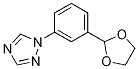 2-[3-(1,2,4-Triazol-1-yl)phenyl]-1,3-dioxolane CAS#: 1141669-93-3