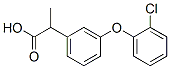 2-(3-(2'-chlorophenoxy)phenyl)propionic acid CAS#: 71236-10-7