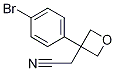 2-(3-(4-broMophenyl)oxetan-3-yl)acetonitrile CAS#: 1188264-62-1