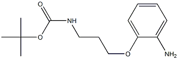 2-[3-(Boc-aMino)propyloxyl]aniline CAS#: 1175649-65-6