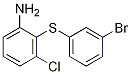 2-(3-BroMo-phenylsulfanyl)-3-chloro-phenylaMine CAS#: 1340042-93-4