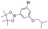 2-(3-Bromo-5-isobutoxyphenyl)-4,4,5,5-tetramethyl-1,3,2-dioxaborolane CAS#: 1218789-48-0