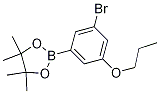2-(3-Bromo-5-propoxyphenyl)-4,4,5,5-tetramethyl-1,3,2-dioxaborolane CAS#: 1218790-36-3