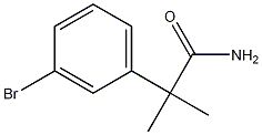 2-(3-Bromophenyl)-2-methylpropanamide CAS#: 1215206-60-2