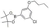 2-(3-Butoxy-5-chlorophenyl)-4,4,5,5-tetramethyl-1,3,2-dioxaborolane CAS#: 1218789-45-7