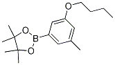 2-(3-Butoxy-5-methylphenyl)-4,4,5,5-tetramethyl-1,3,2-dioxaborolane CAS#: 1218789-82-2