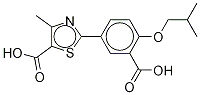 2-[3-Carboxy-4-(2-Methylpropoxy)phenyl]-4-Methyl-5-thiazolecarboxylic Acid CAS#: 1239233-87-4