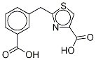 2-[(3-Carboxyphenyl)Methyl]-4-thiazolecarboxylic Acid CAS#: 1266962-86-0