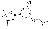 2-(3-Chloro-5-isobutoxyphenyl)-4,4,5,5-tetramethyl-1,3,2-dioxaborolane CAS#: 1218789-43-5