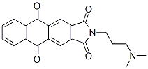 2-[3-(Dimethylamino)propyl]-1H-naphth[2,3-f]isoindole-1,3,5,10(2H)-tetrone CAS#: 71033-15-3