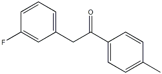 2-(3-Fluorophenyl)-1-(p-tolyl)ethanone CAS#: 1152812-07-1