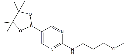 2-(3-MethoxypropylaMino)pyriMidine-5-boronic acid, pinacol ester CAS#: 1218789-31-1