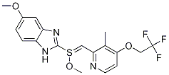 2-[[[3-Methyl-4-(2,2,2-trifluoroethoxy)-2-pyridyl]methyl]sulfinyl]-5-methoxy-O- methyl-1H-benzimidazole CAS#: 1184993-29-0