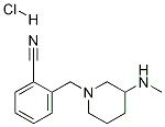2-(3-MethylaMino-piperidin-1-ylMethyl)-benzonitrile hydrochloride CAS#: 1289385-58-5