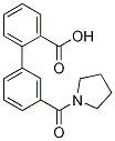 2-(3-Pyrrolidinocarbonylphenyl)benzoic acid CAS#: 1261941-65-4