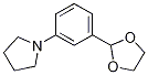2-(3-Pyrrolidinophenyl)-1,3-dioxolane CAS#: 1141669-90-0