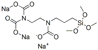 [2-[[3-(Trimethoxysilyl)propyl][(sodiooxy)carbonyl]amino]ethylimino]bis(formic acid sodium) salt CAS#: 71808-67-8