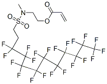 2-[[(3,3,4,4,5,5,6,6,7,7,8,8,9,9,10,10,11,11,12,12,12-henicosafluorododecyl)sulphonyl]methylamino]ethyl acrylate CAS#: 72276-05-2