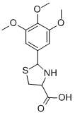 2-(3,4,5-TRIMETHOXYPHENYL)-1,3-THIAZOLIDINE-4-CARBOXYLIC ACID CAS#: 72678-94-5