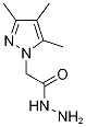 2-(3,4,5-trimethyl-1H-pyrazol-1-yl)acetohydrazide(SALTDATA: FREE) CAS#: 1177340-00-9