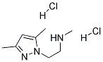 [2-(3,5-DIMETHYL-PYRAZOL-1-YL)-ETHYL]-METHYL-AMINE DIHYDROCHLORIDE CAS#: 1185293-63-3