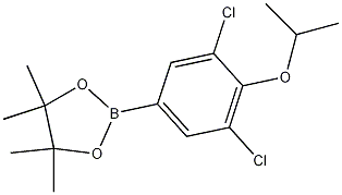 2-(3,5-Dichloro-4-isopropoxyphenyl)-4,4,5,5-tetramethyl-1,3,2-dioxaborolane CAS#: 1218790-28-3